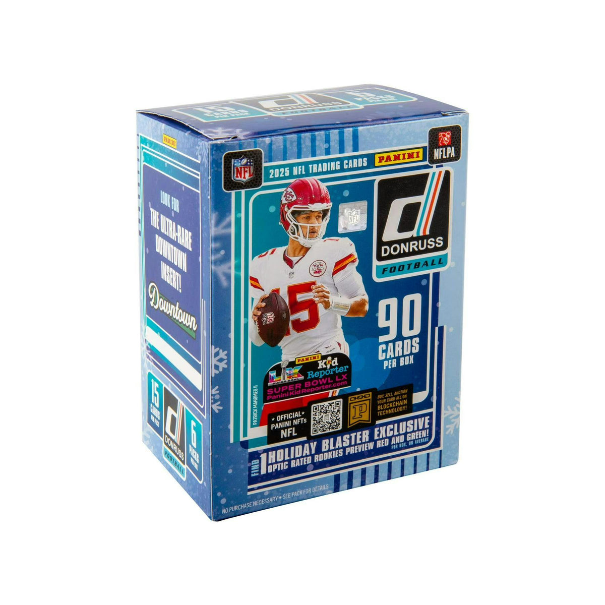 2025 Panini Donruss Football Holiday Blaster Box