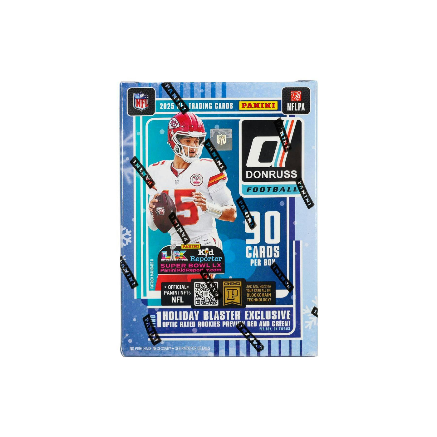 2025 Panini Donruss Football Holiday Blaster Box