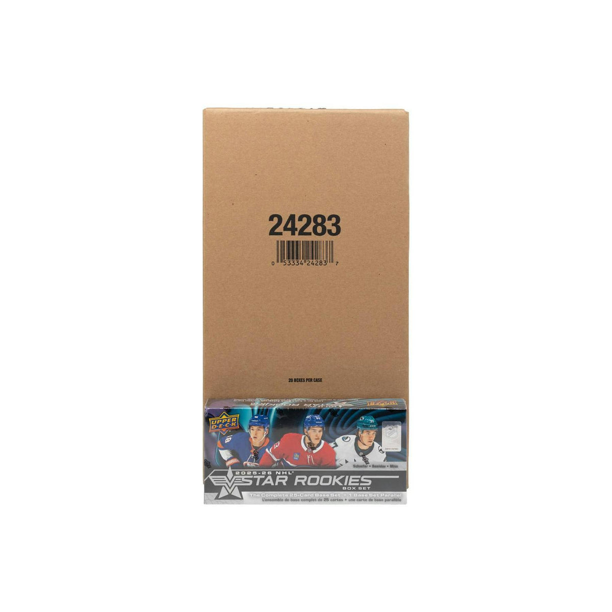 2025/26 Upper Deck NHL Star Rookies Box 20-Set Case