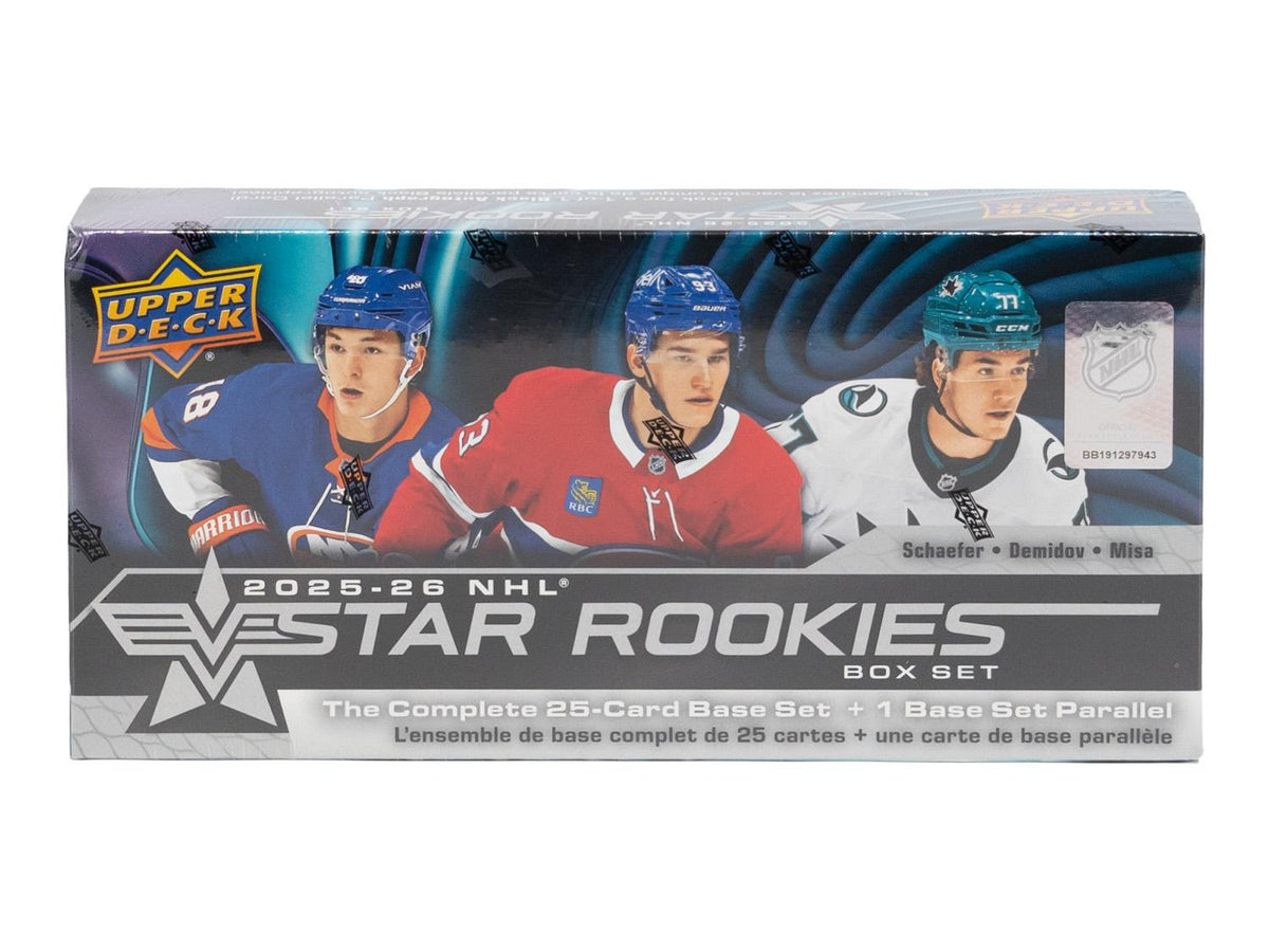 2025/26 Upper Deck NHL Star Rookies Box Set