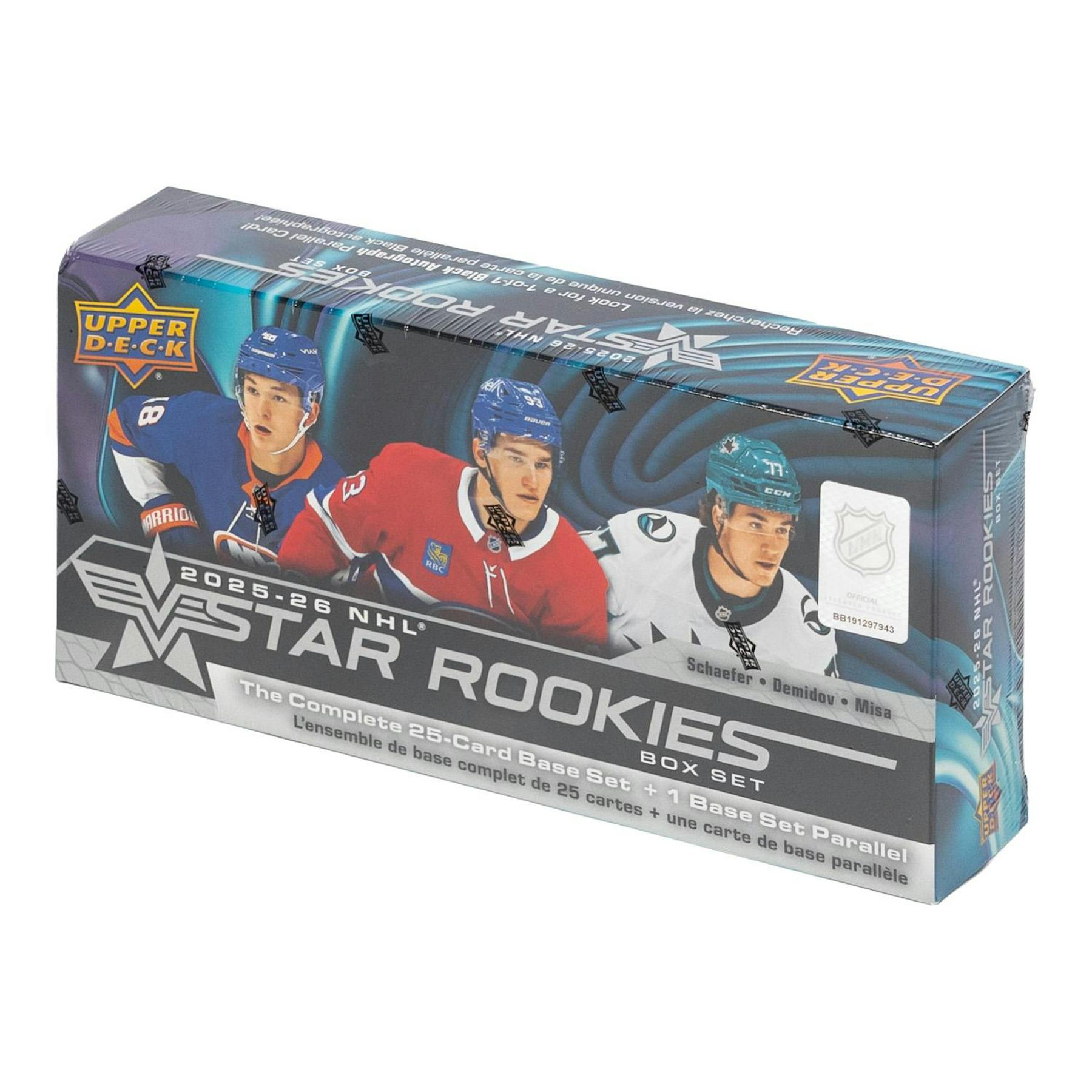 2025/26 Upper Deck NHL Star Rookies Box Set