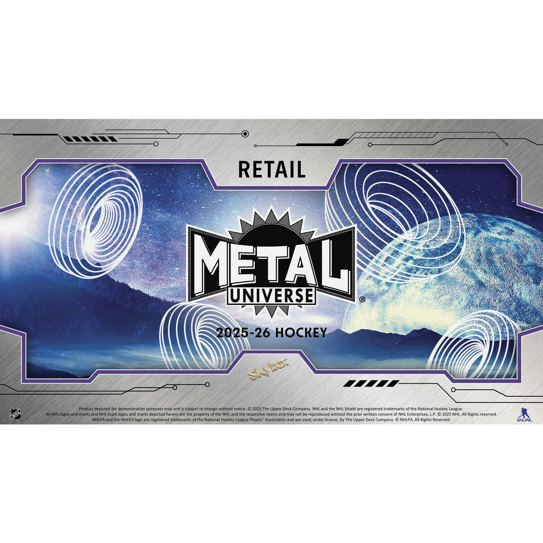 2025/26 Upper Deck Skybox Metal Universe Hockey Blaster Box