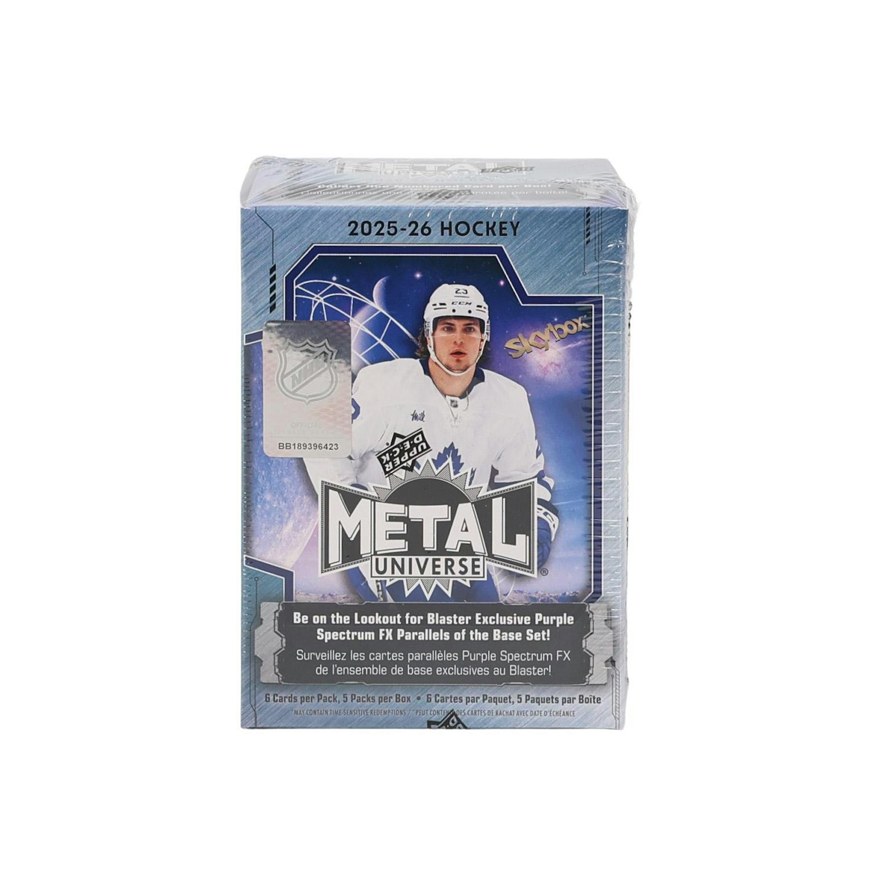 2025/26 Upper Deck Skybox Metal Universe Hockey Blaster Box