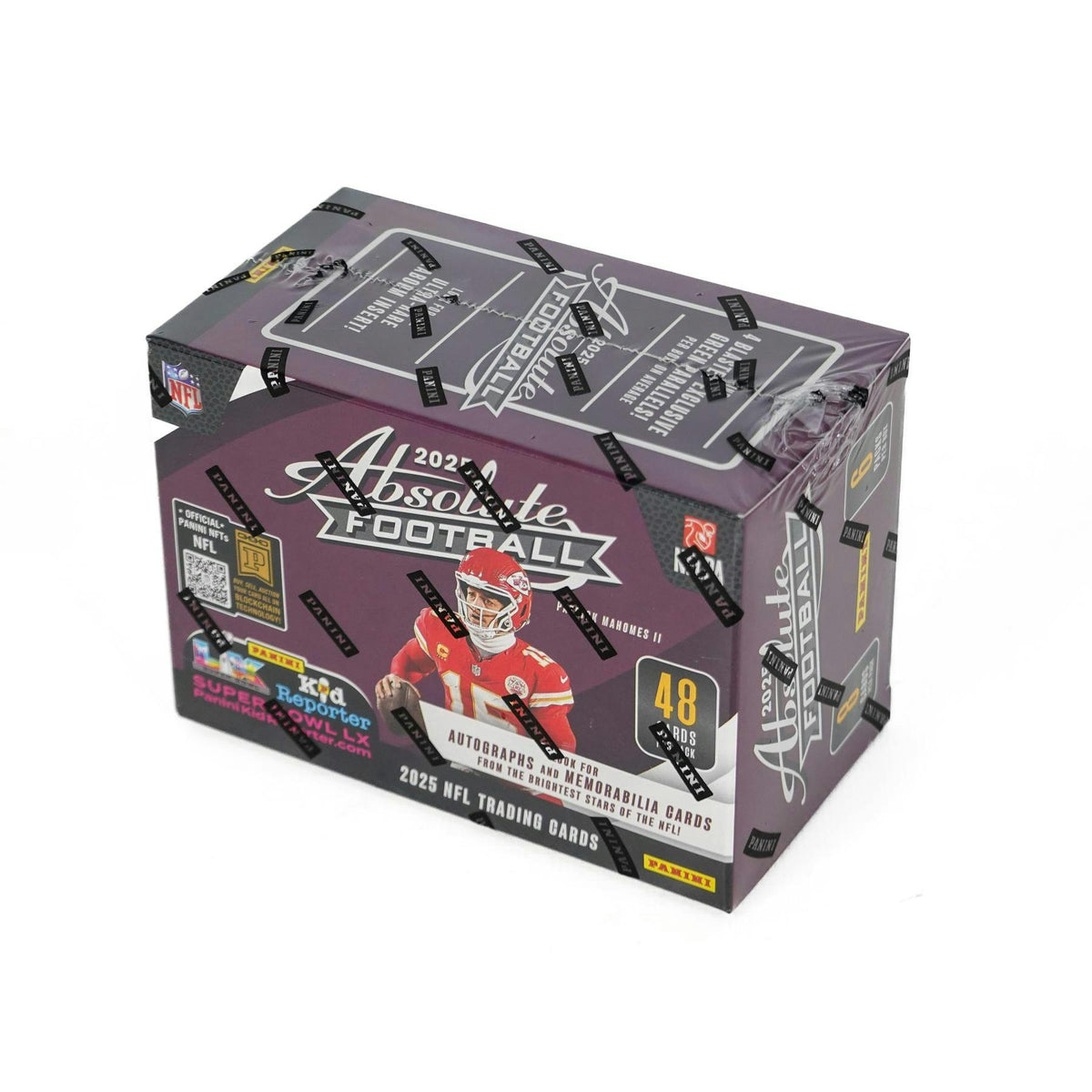 2025 Panini Absolute Football Blaster Box (Green Parallels!) (Purple Box)