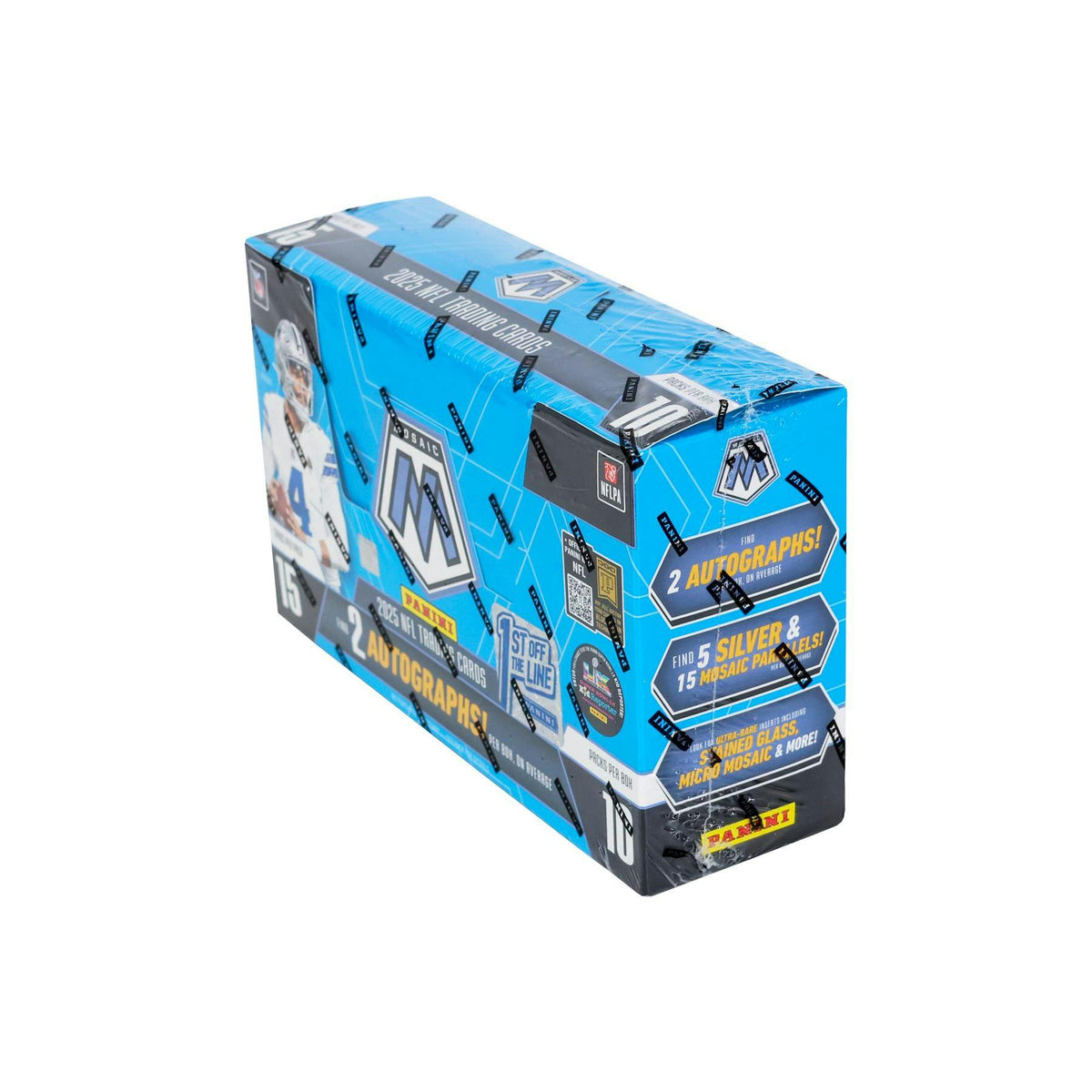 2025 Panini Mosaic Football 1st Off The Line FOTL Hobby Box