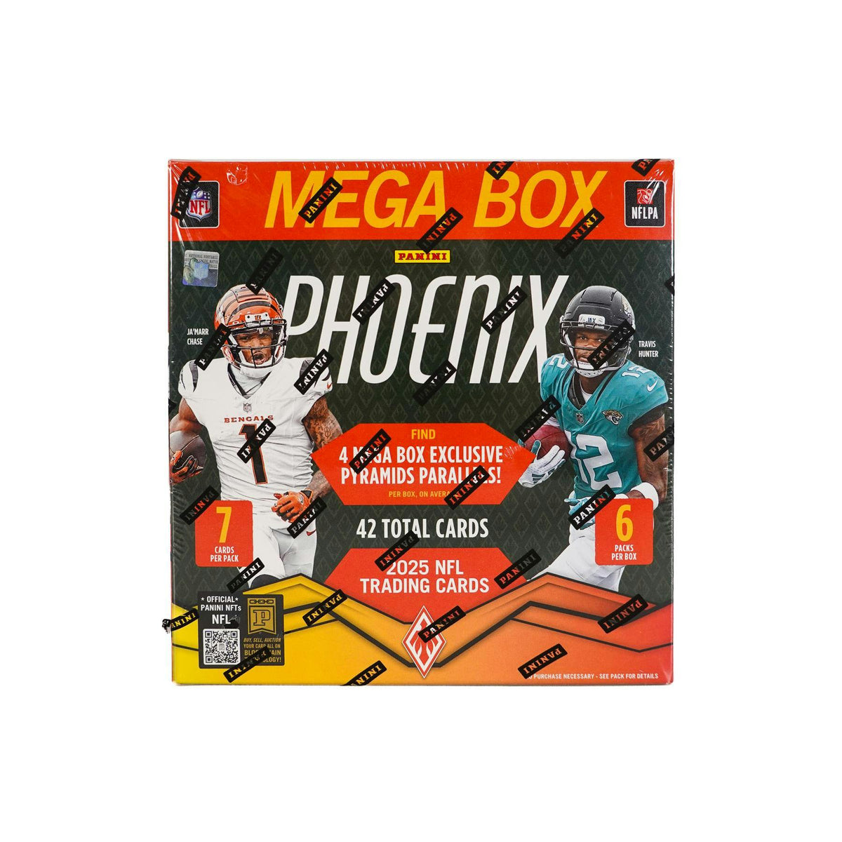 2025 Panini Phoenix Football Mega Box (Pyramids Parallels!)