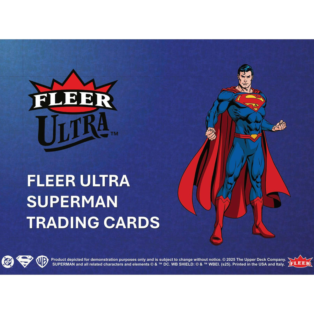 2025 Upper Deck Fleer Ultra Superman Hobby 12-Box Case