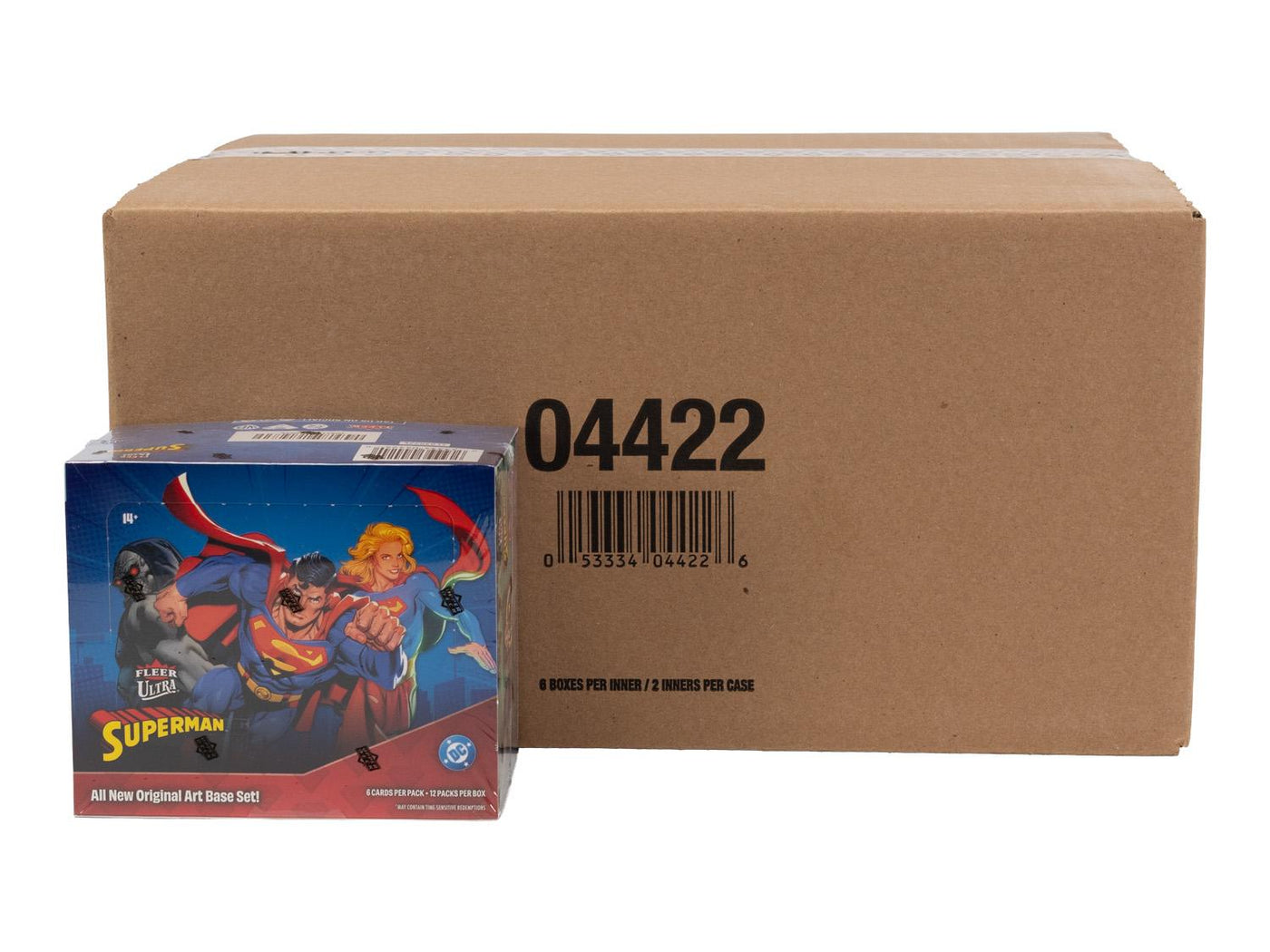 2025 Upper Deck Fleer Ultra Superman Hobby 12-Box Case