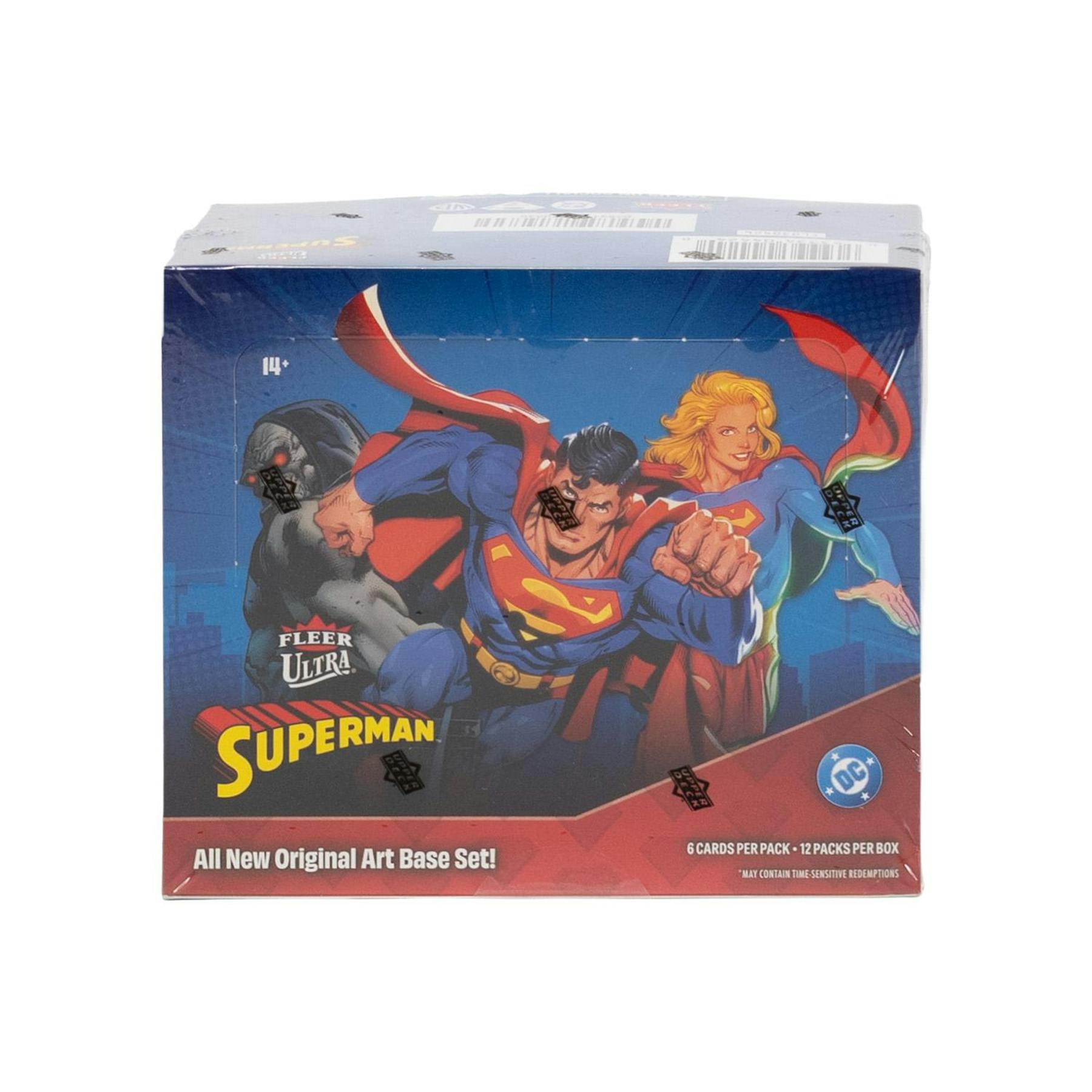 2025 Upper Deck Fleer Ultra Superman Hobby 12-Box Case