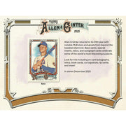 2025 Topps Allen & Ginter Baseball Blaster Box