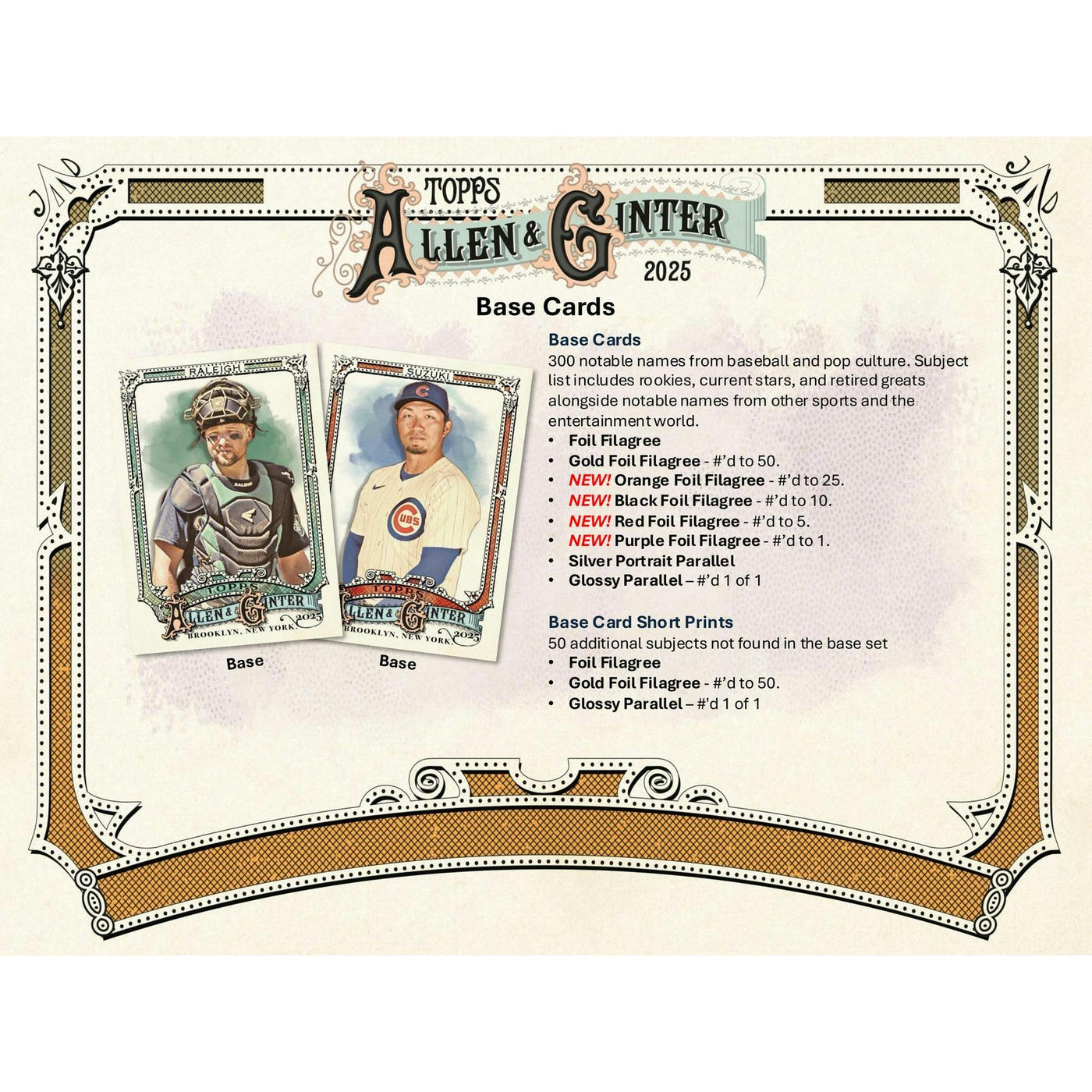 2025 Topps Allen & Ginter Baseball Blaster 40-Box Case