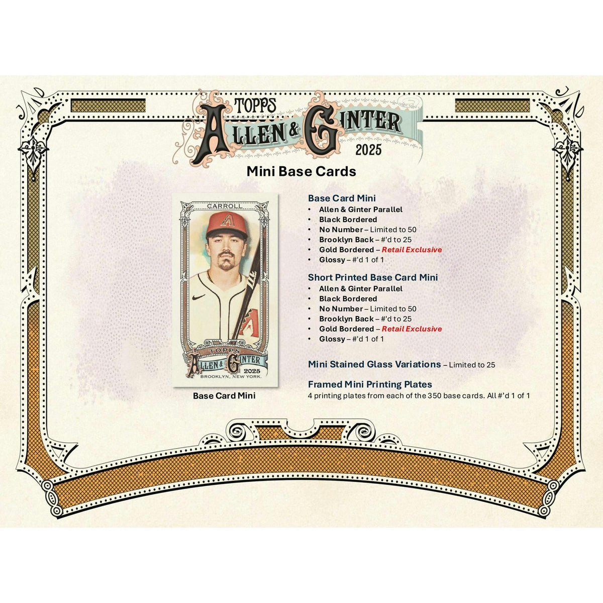 2025 Topps Allen & Ginter Baseball Blaster 40-Box Case
