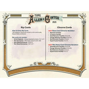 2025 Topps Allen & Ginter Baseball Blaster 40-Box Case