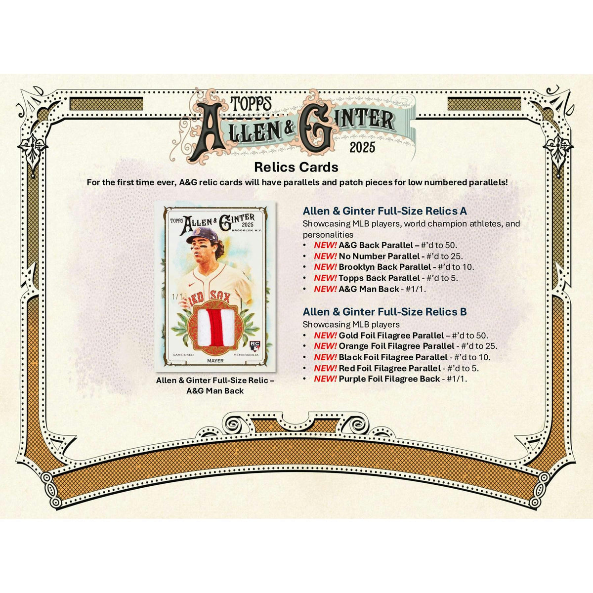 2025 Topps Allen & Ginter Baseball Blaster 40-Box Case