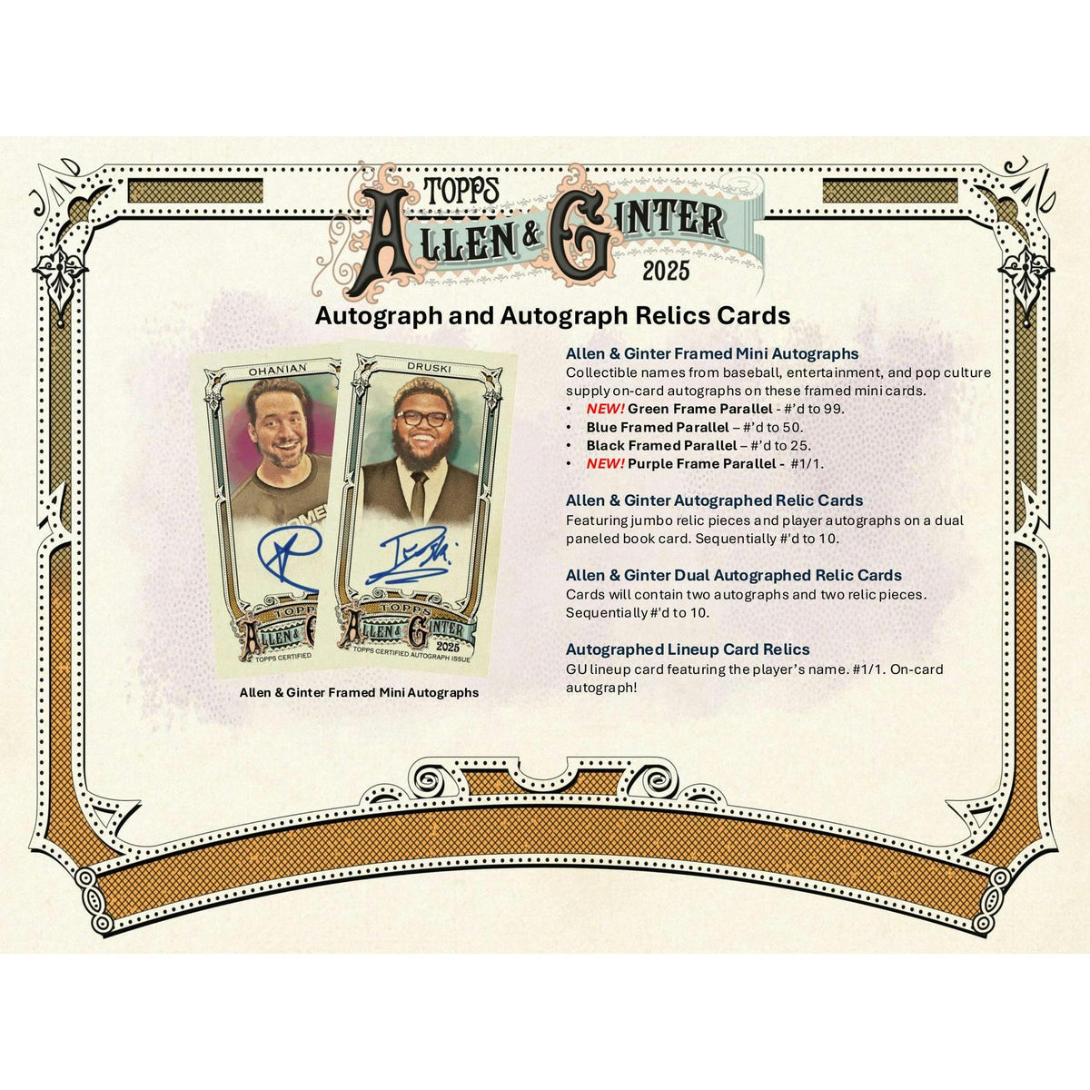 2025 Topps Allen & Ginter Baseball Blaster Box