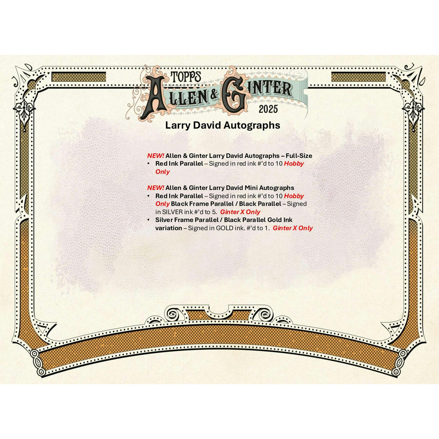 2025 Topps Allen & Ginter Baseball Hobby 12-Box Case