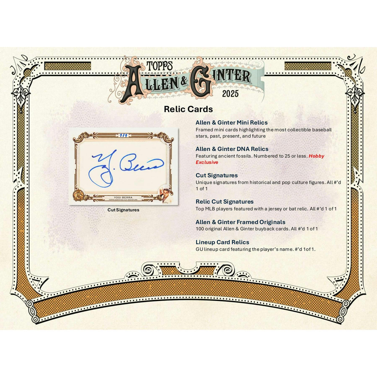 2025 Topps Allen & Ginter Baseball Hobby 12-Box Case
