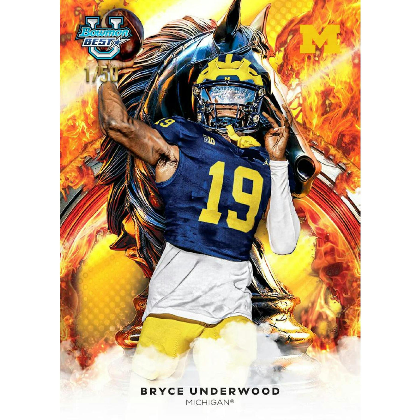2025 Bowman University Best Football Hobby Box