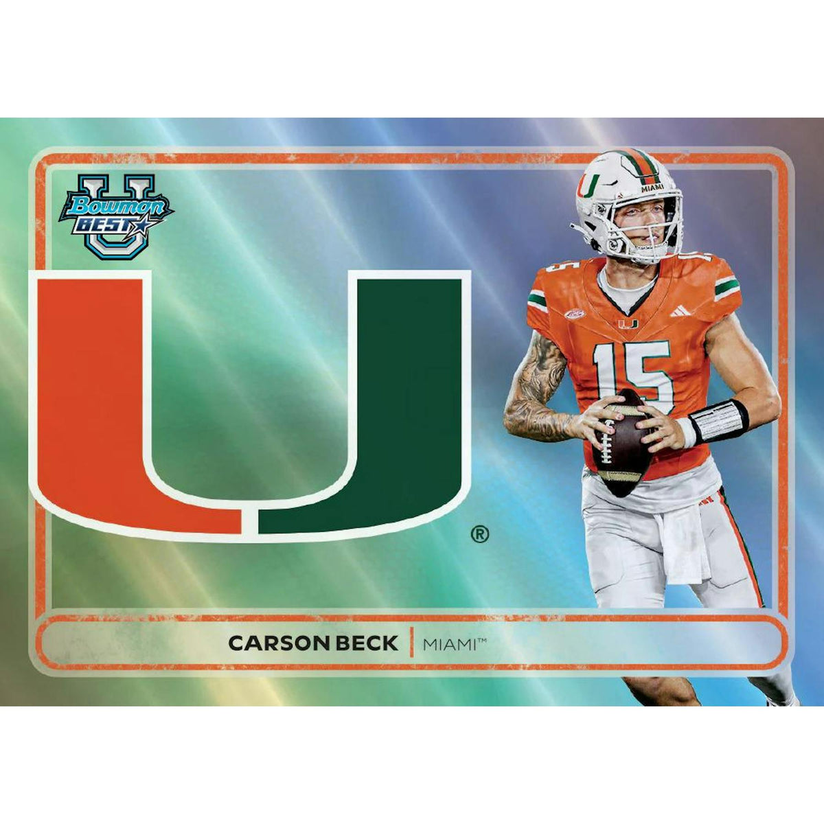 2025 Bowman University Best Football Hobby Box