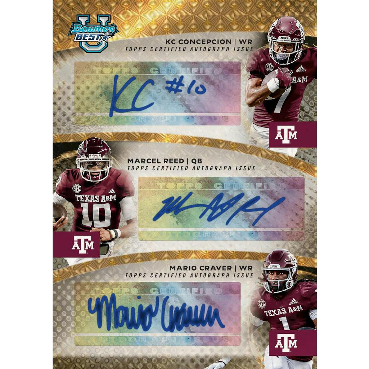 2025 Bowman University Best Football Hobby Box