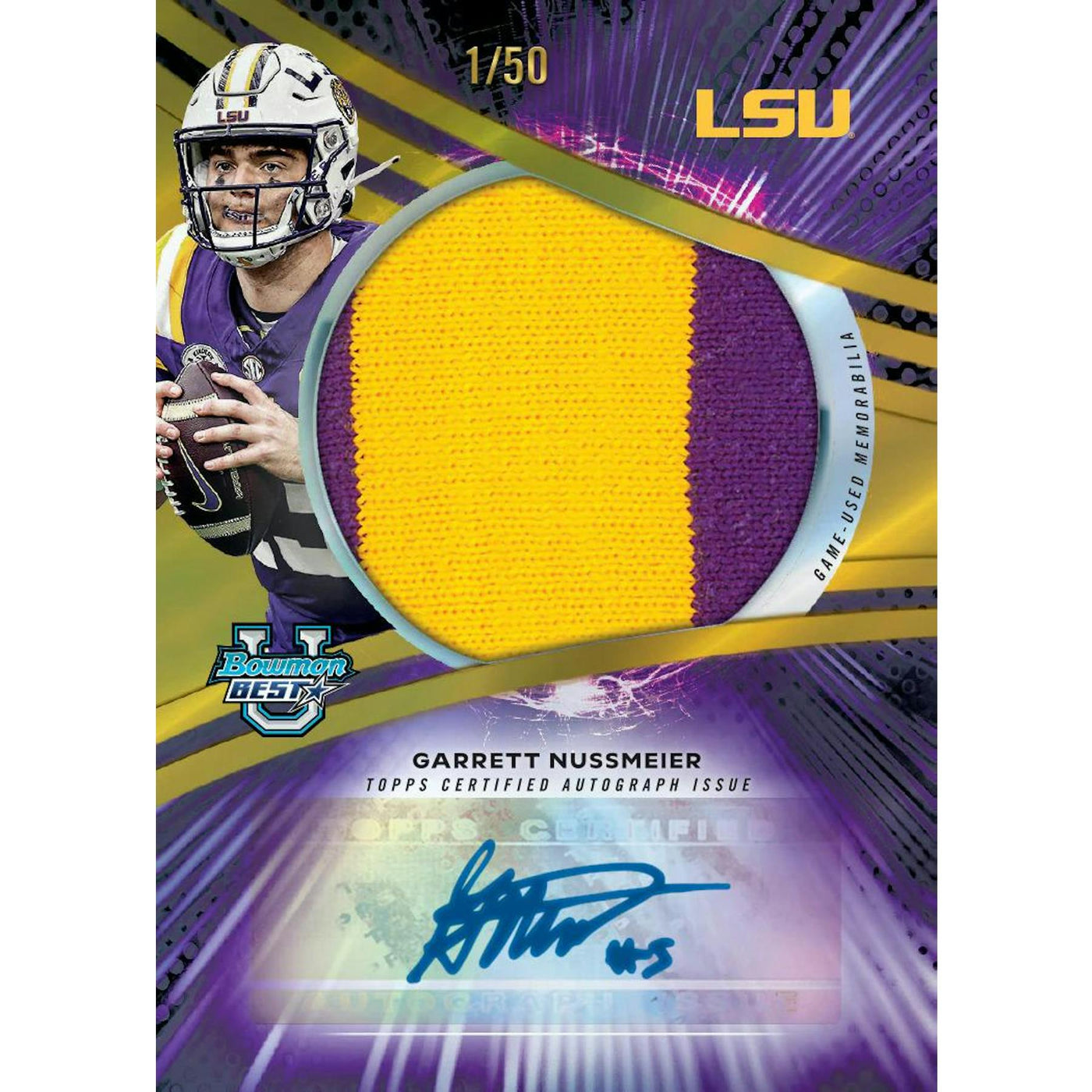 2025 Bowman University Best Football Hobby Box