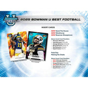 2025 Bowman University Best Football Hobby 12-Box Case