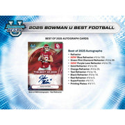 2025 Bowman University Best Football Hobby 12-Box Case