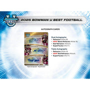 2025 Bowman University Best Football Hobby Box