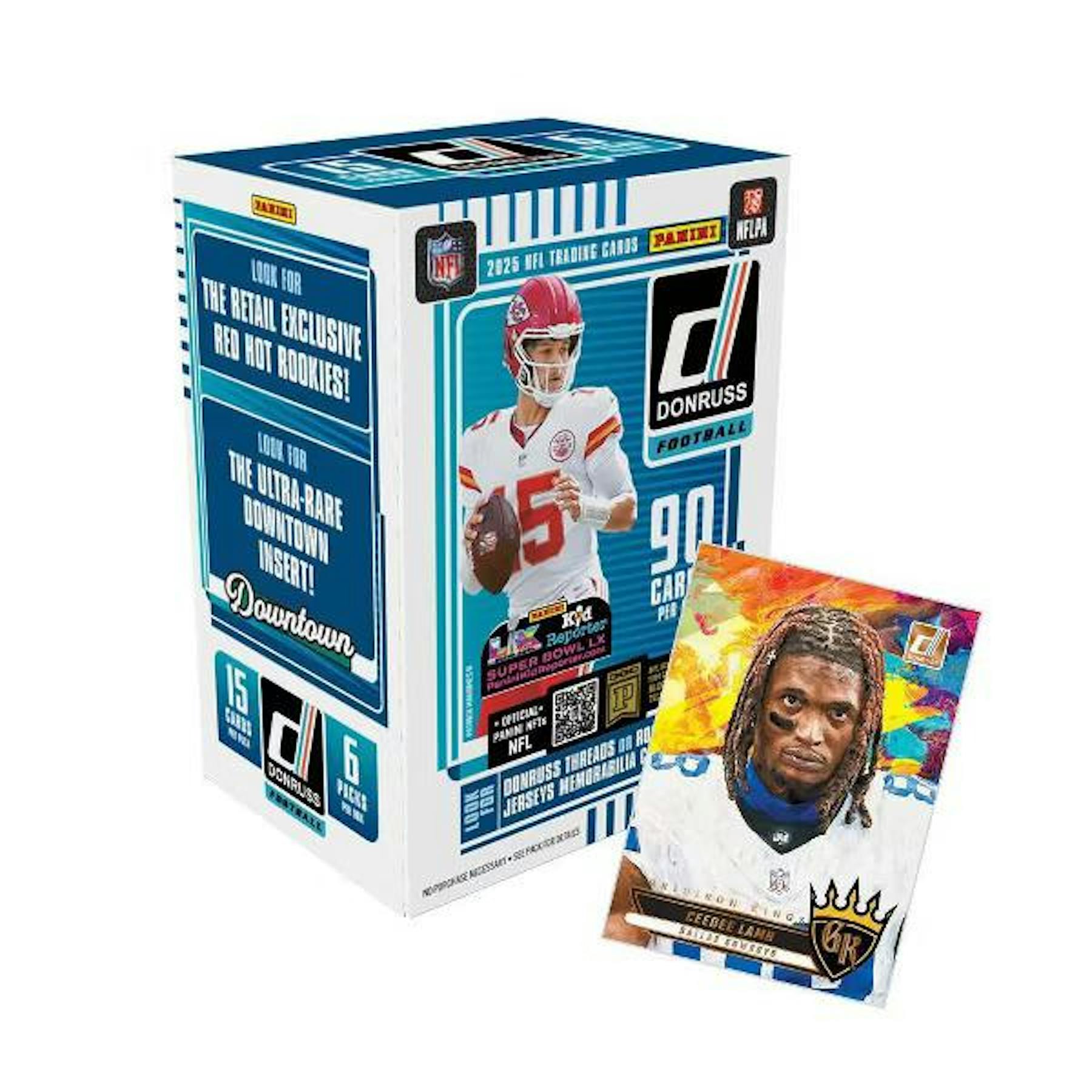 2025 Panini Donruss Football Blaster Box (Red Hot Rookies!)