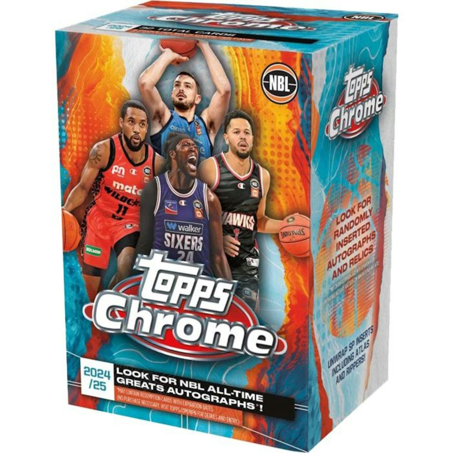 2024/25 Topps Chrome NBL Basketball Blaster 40-Box Case