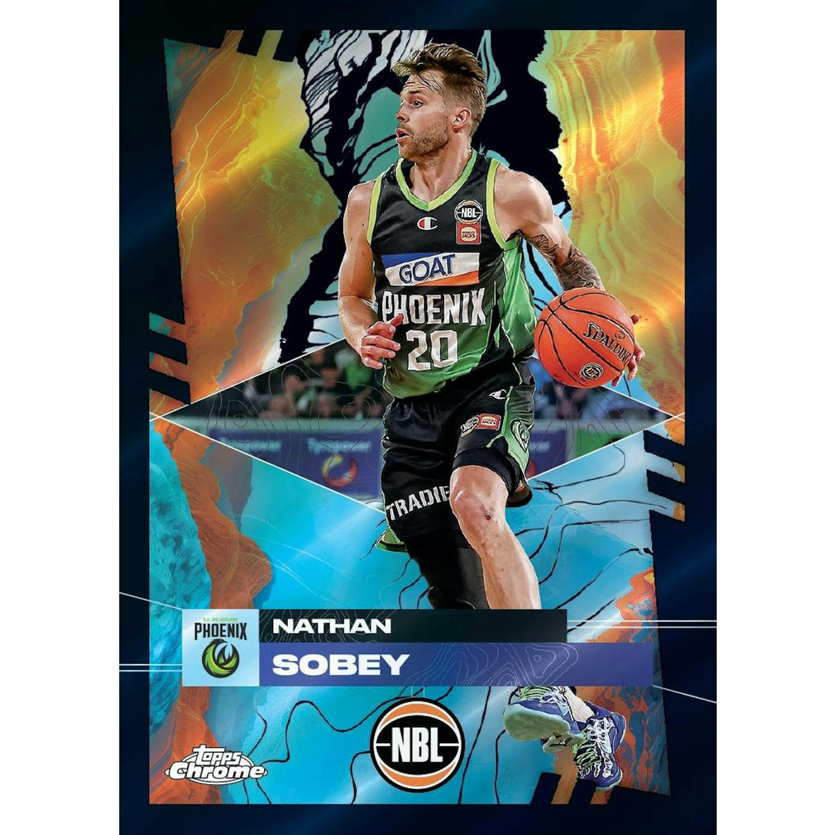 2024/25 Topps Chrome NBL Basketball Blaster 40-Box Case