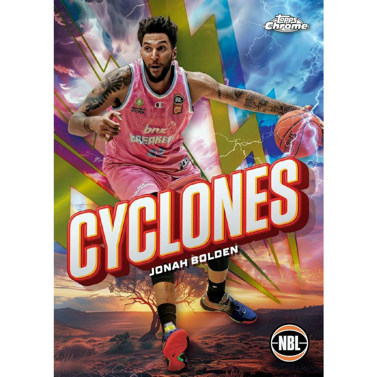 2024/25 Topps Chrome NBL Basketball Blaster Box