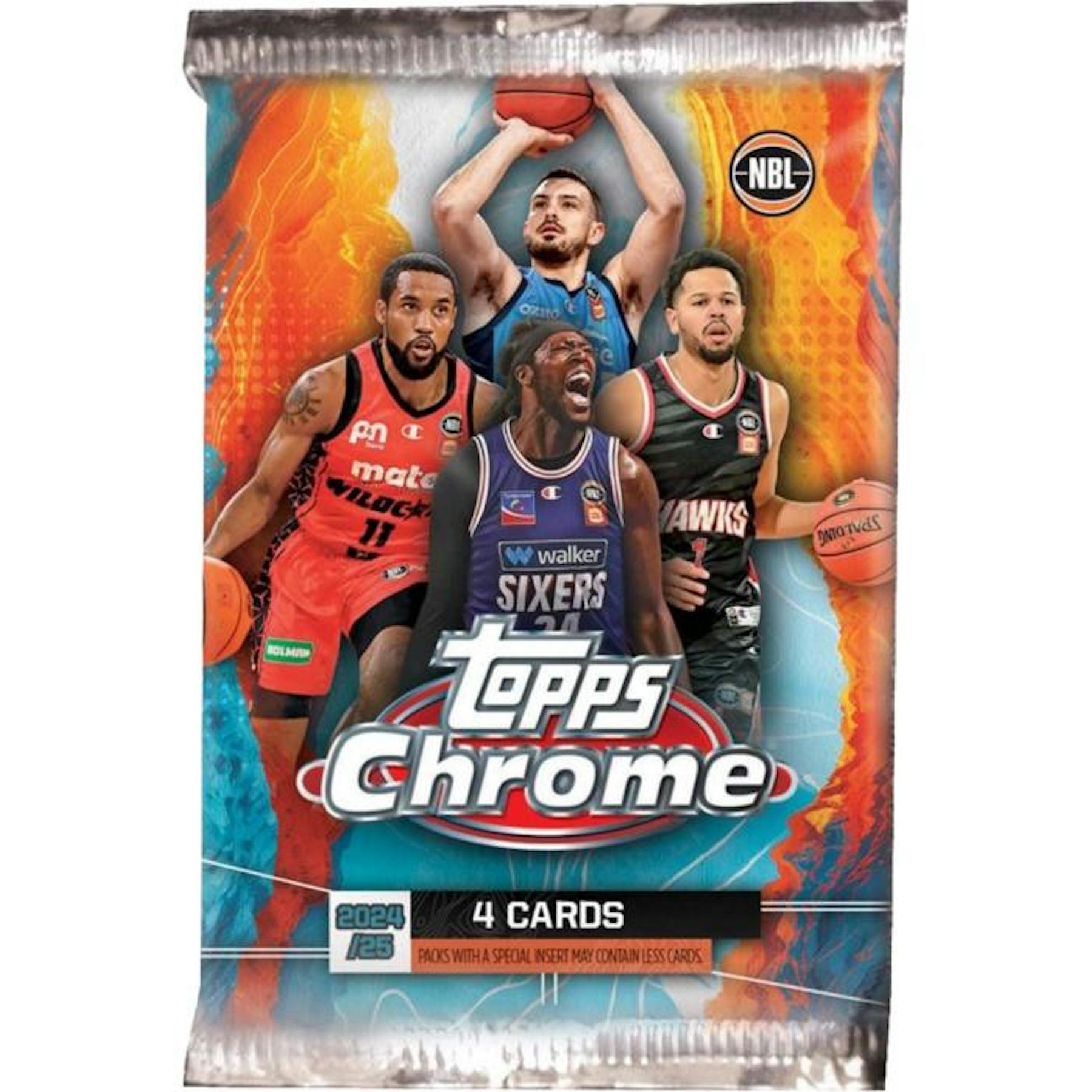 2024/25 Topps Chrome NBL Basketball Blaster 40-Box Case