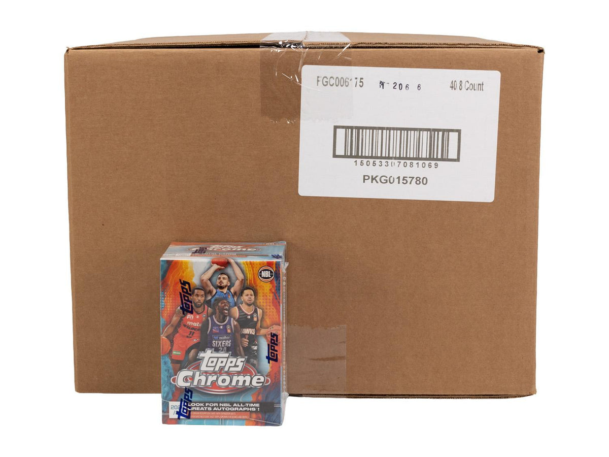 2024/25 Topps Chrome NBL Basketball Blaster 40-Box Case