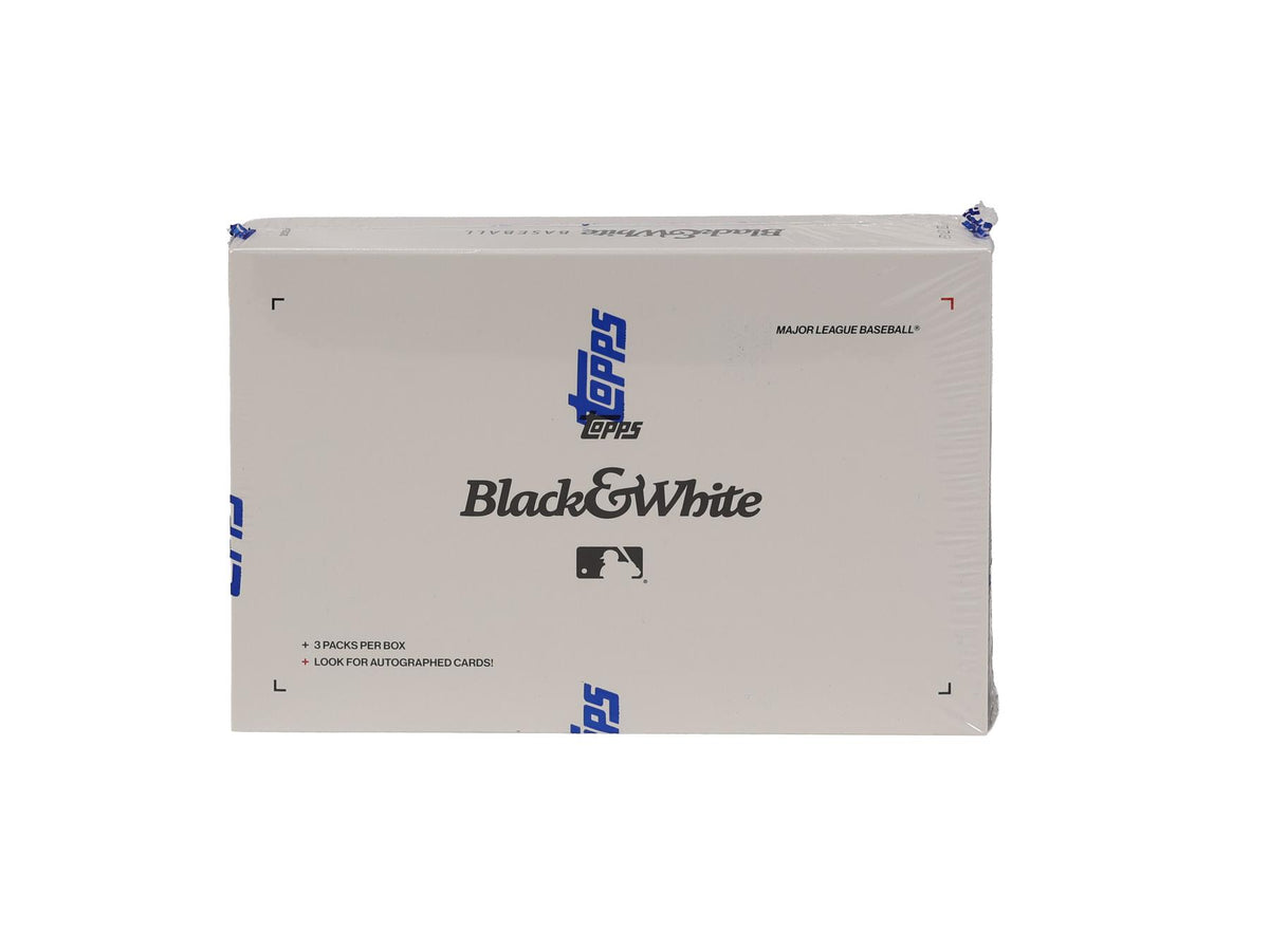 2025 Topps Black and White Baseball Mega Box