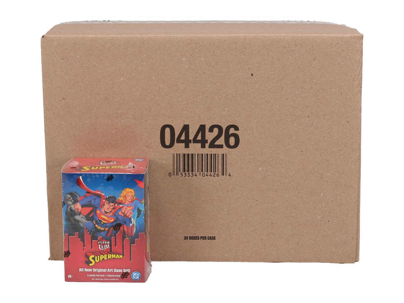 2025 Upper Deck Fleer Ultra Superman Blaster 20-Box Case