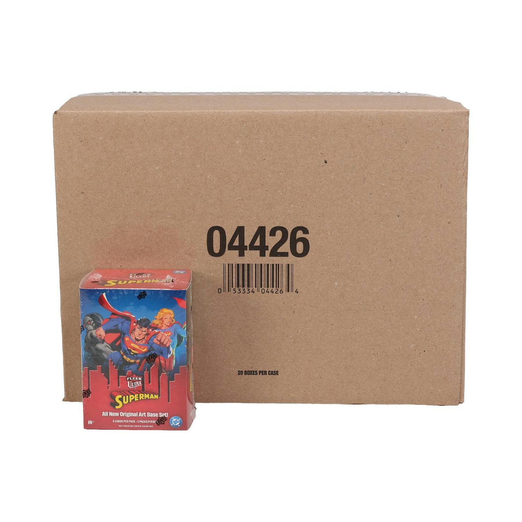 2025 Upper Deck Fleer Ultra Superman Blaster 20-Box Case