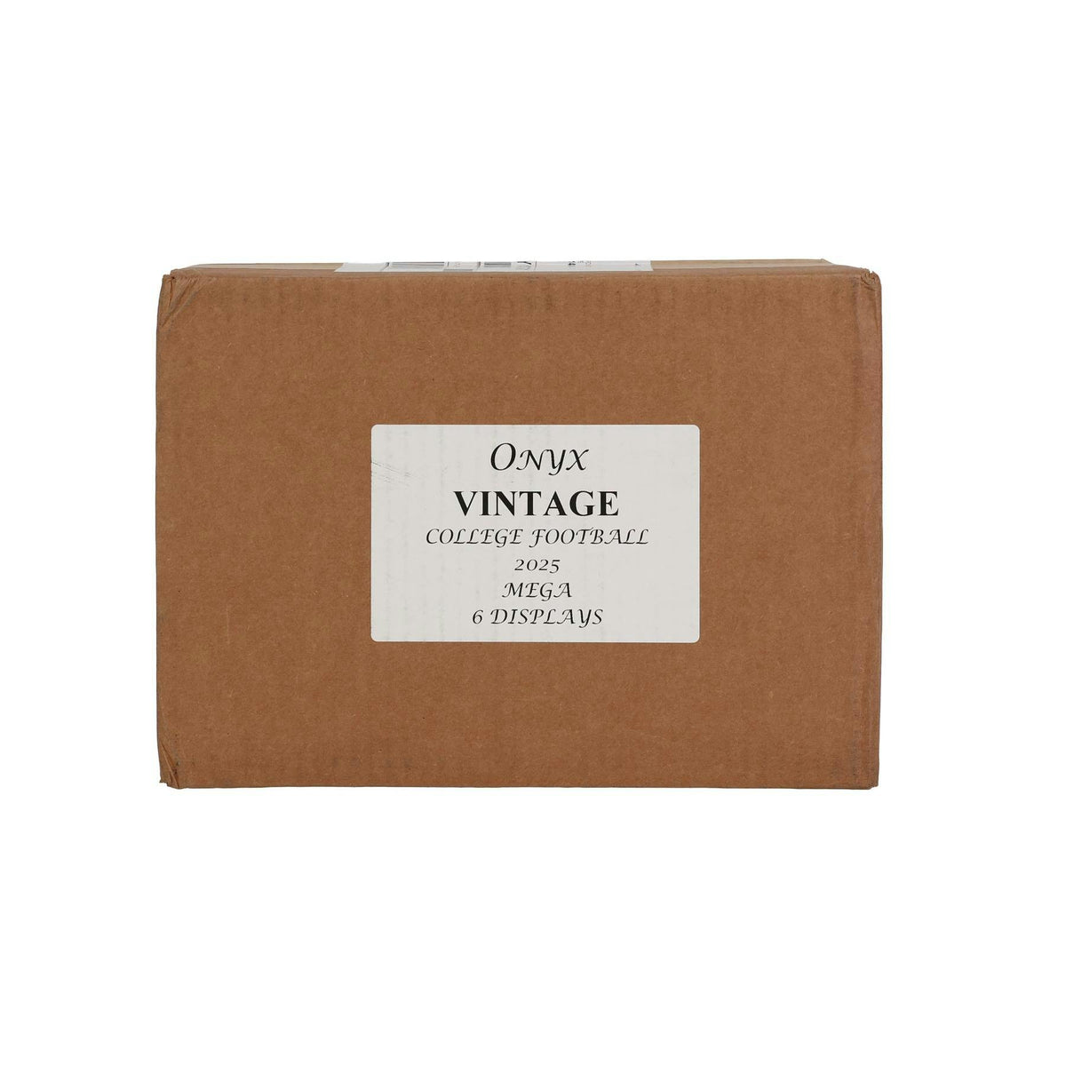 2025 Onyx Vintage College Football Mega 6-Box Case