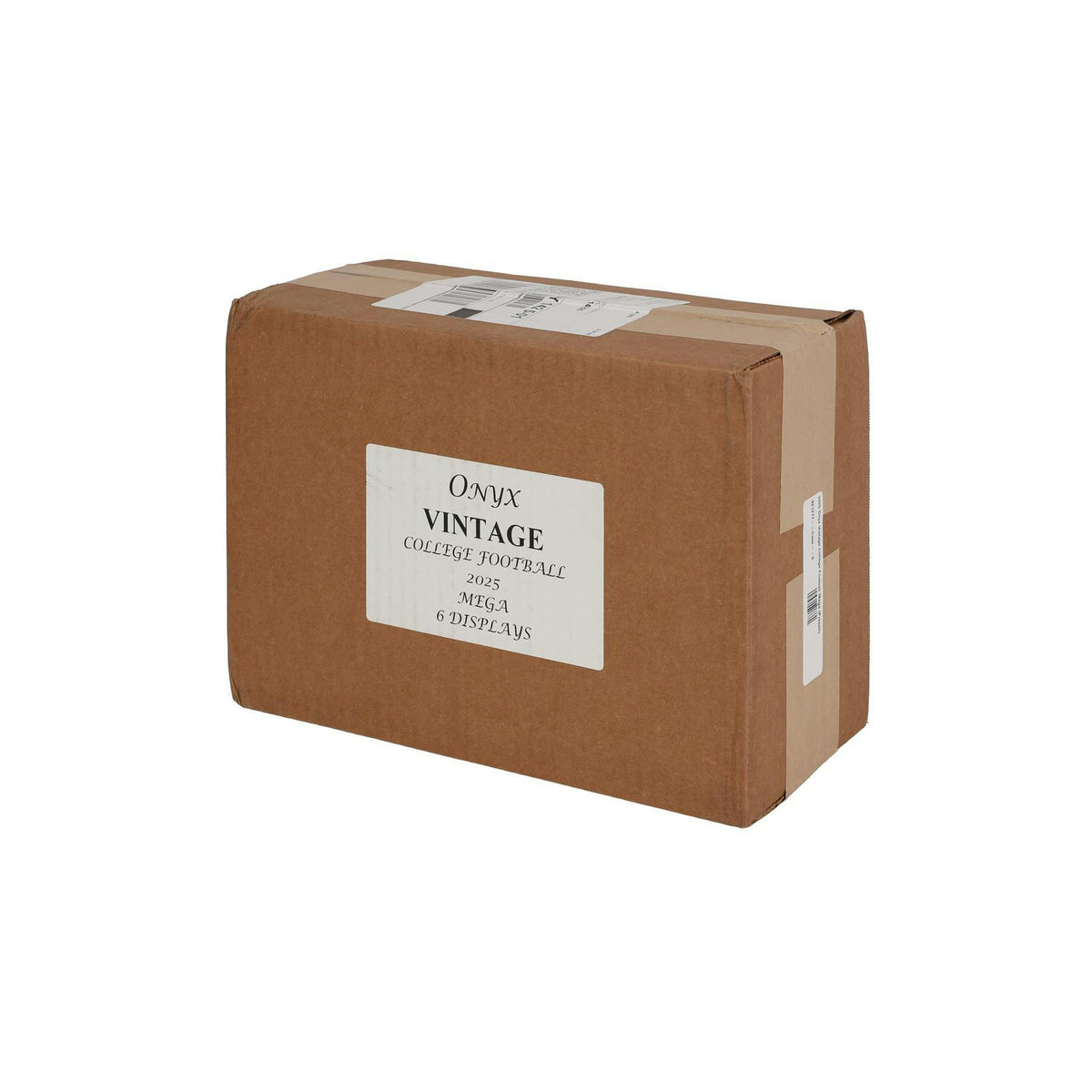 2025 Onyx Vintage College Football Mega 6-Box Case