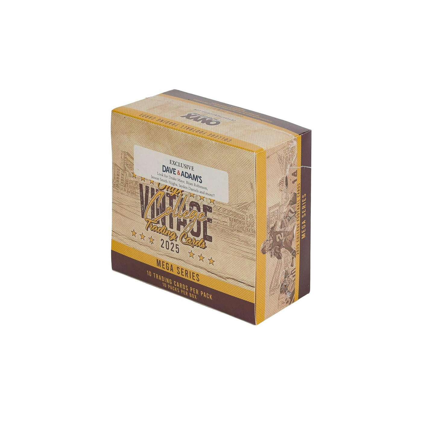 2025 Onyx Vintage College Football Mega 6-Box Case