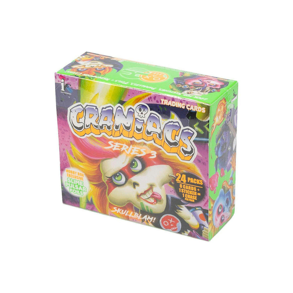 Craniacs Trading Cards Series 3 Skullblam! Hobby 12-Box Case