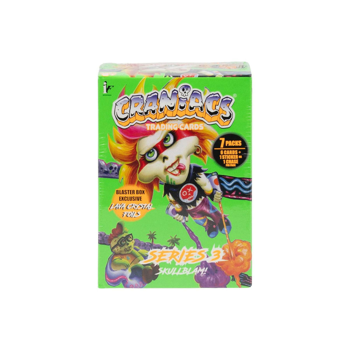 Craniacs Trading Cards Series 3 Skullblam! Blaster 20-Box Case