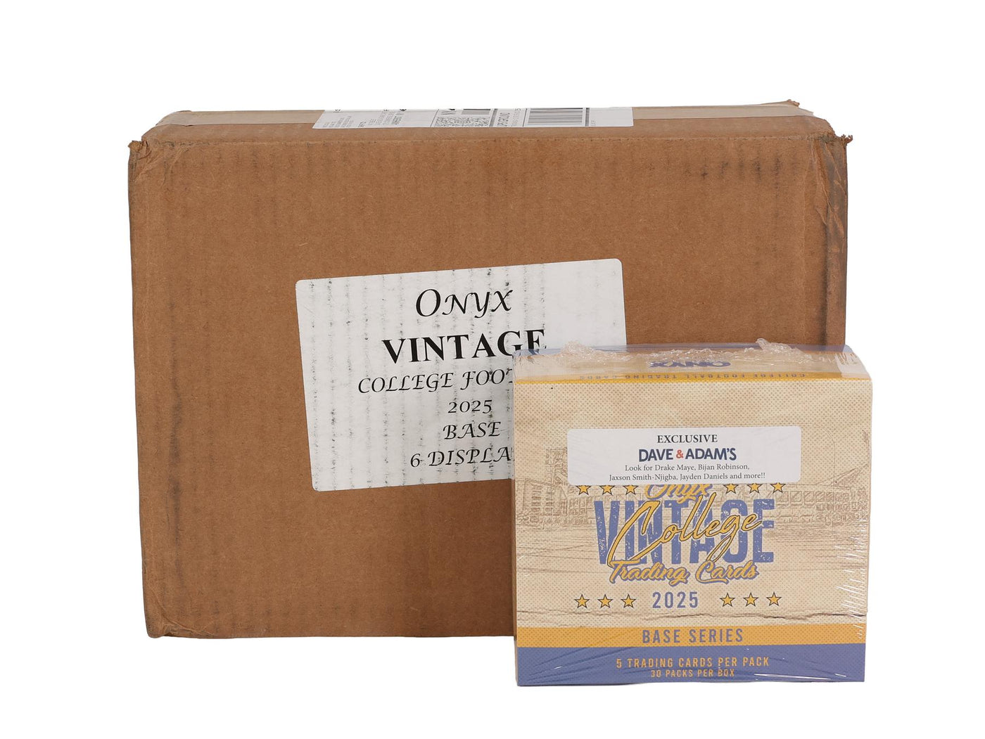 2025 Onyx Vintage College Football Hobby 6-Box Case