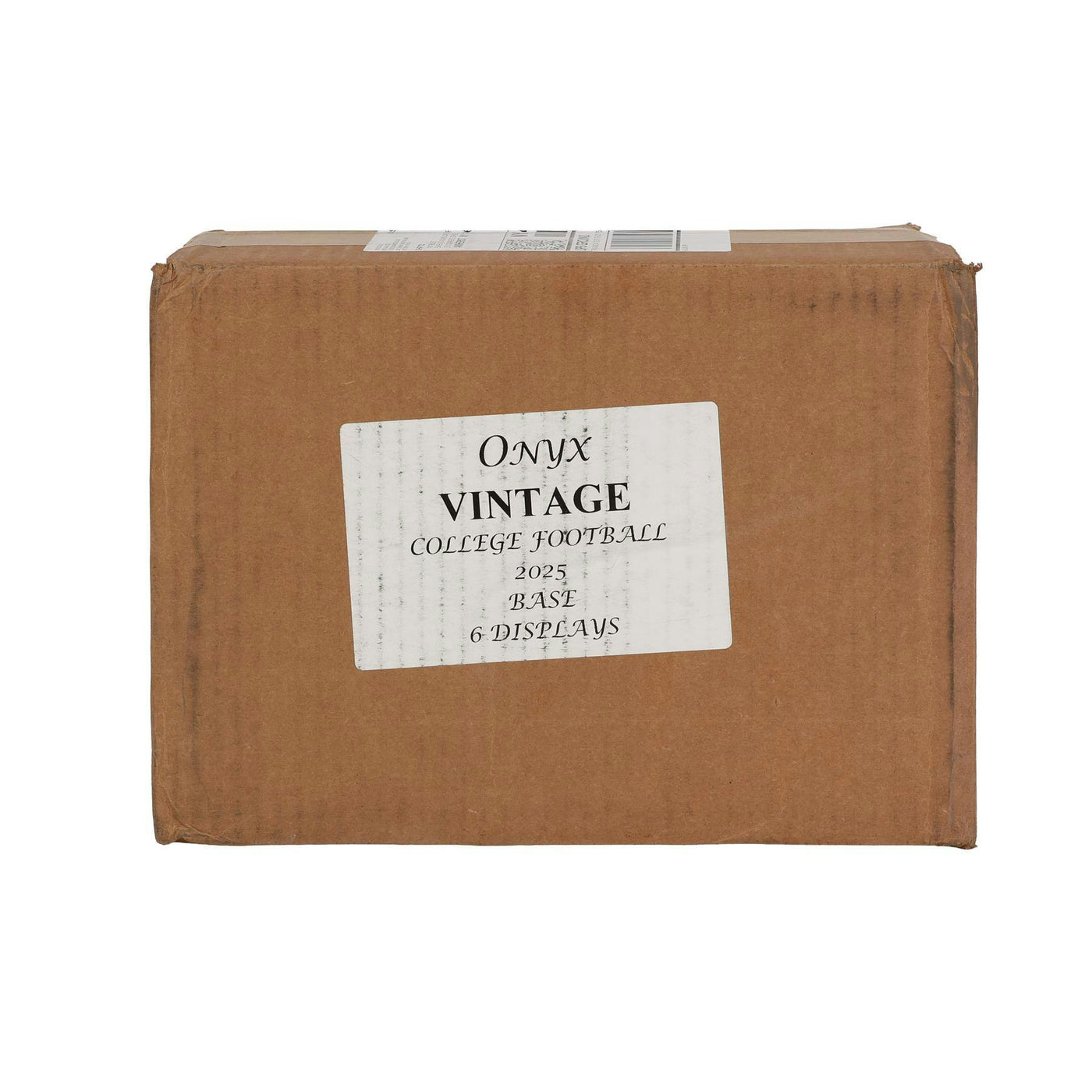 2025 Onyx Vintage College Football Hobby 6-Box Case