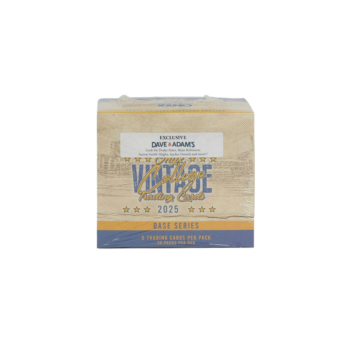 2025 Onyx Vintage College Football Hobby 6-Box Case