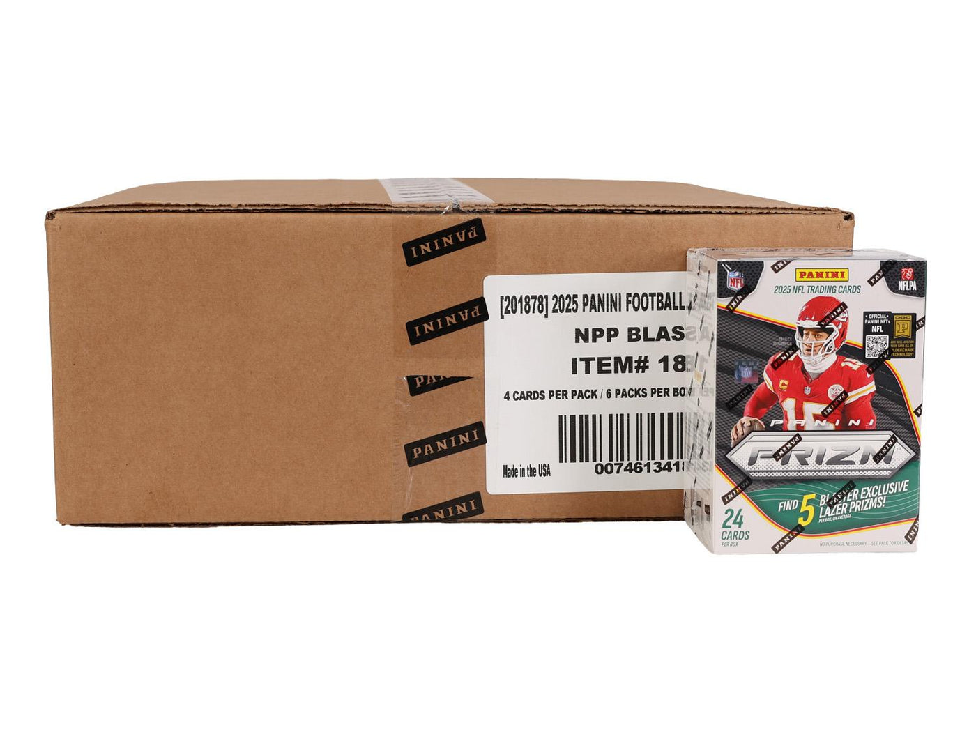 2025 Panini Prizm Football Blaster 20-Box Case (Lazer Prizms!)