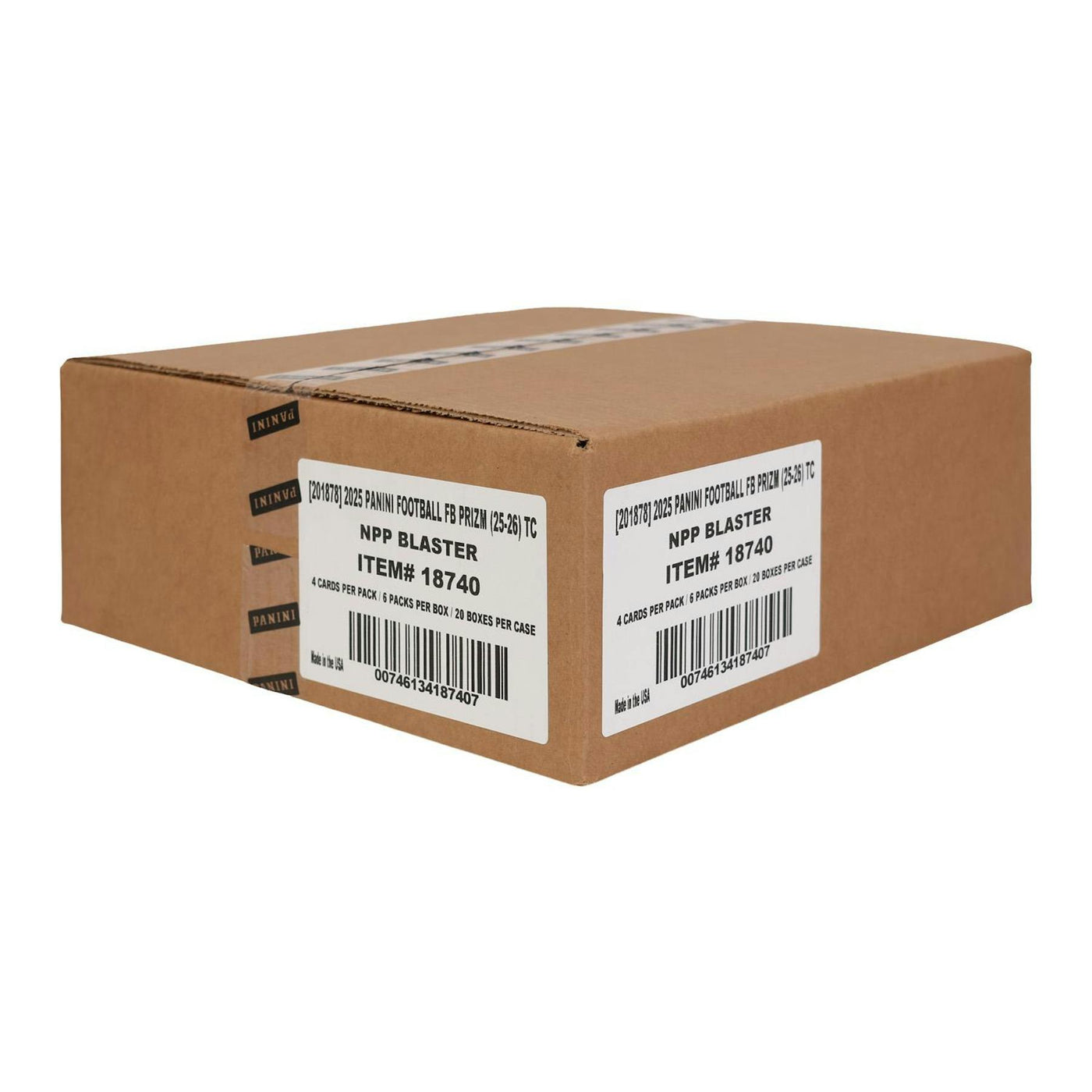 2025 Panini Prizm Football Blaster 20-Box Case (Lazer Prizms!)