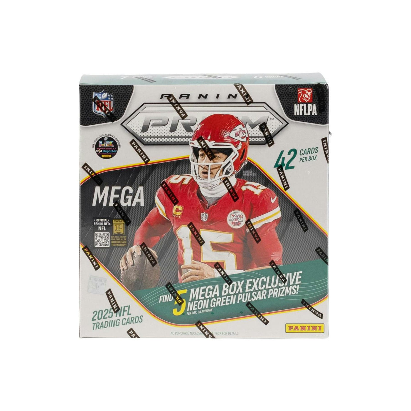 2025 Panini Prizm Football Mega Box (Green Pulsar Prizms)