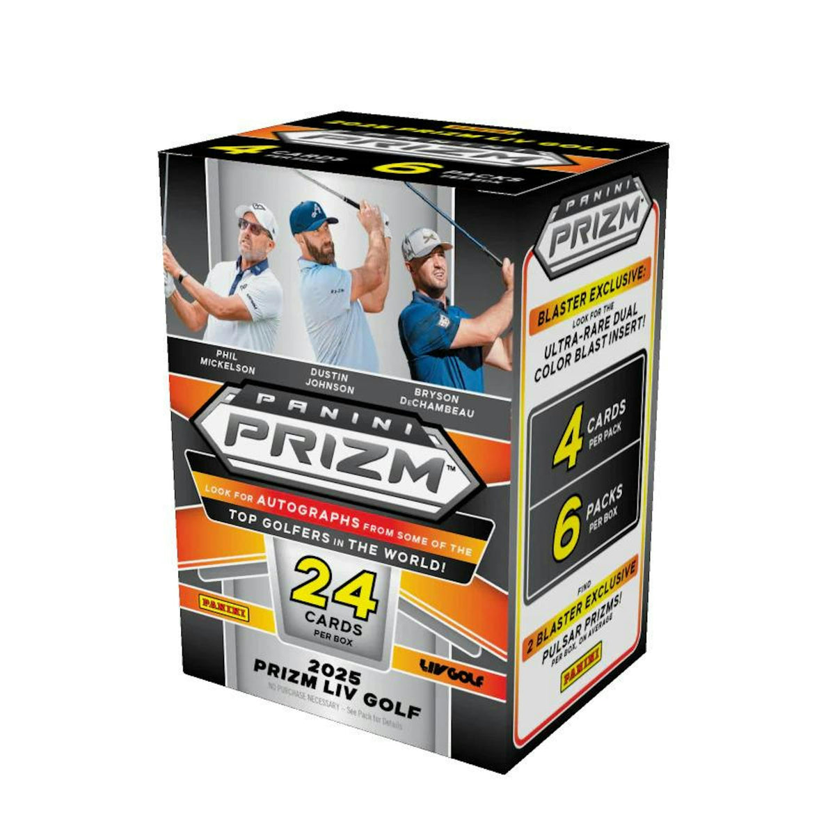 2025 Panini Prizm LIV Golf Blaster 20-Box Case