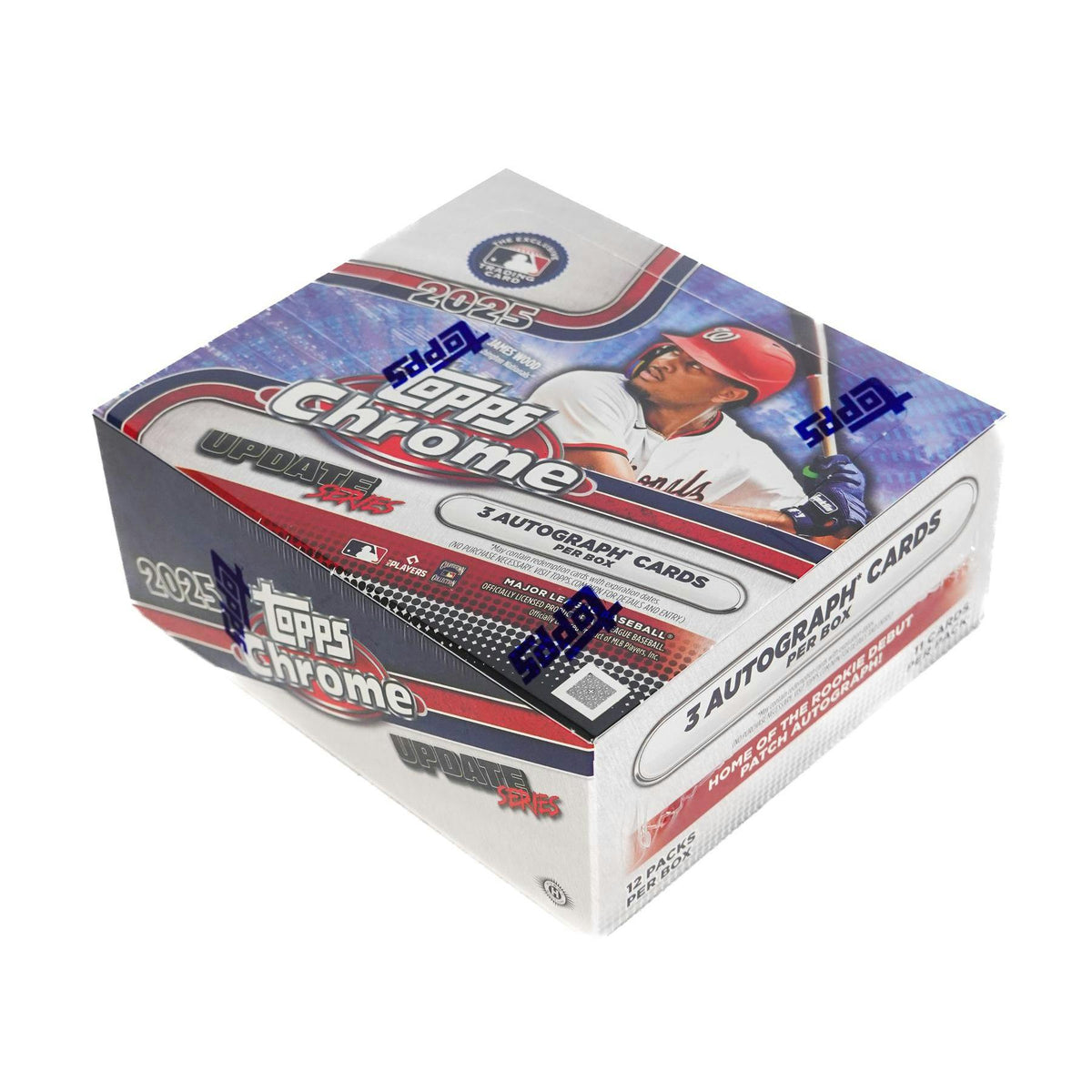 2025 Topps Chrome Update Series Baseball Hobby Jumbo Box